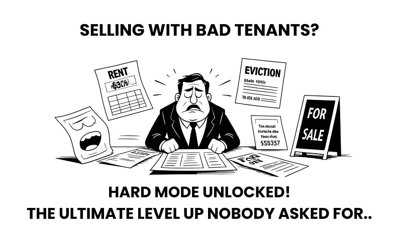 Bad tenants making a landlord stressed out