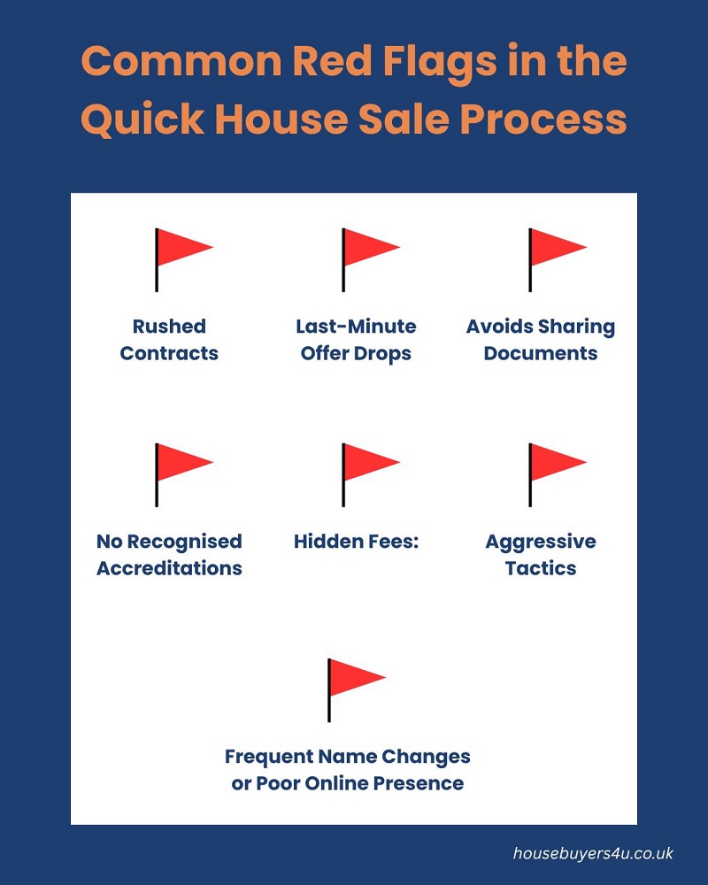 Common Red Flags in the Quick House Sale Process