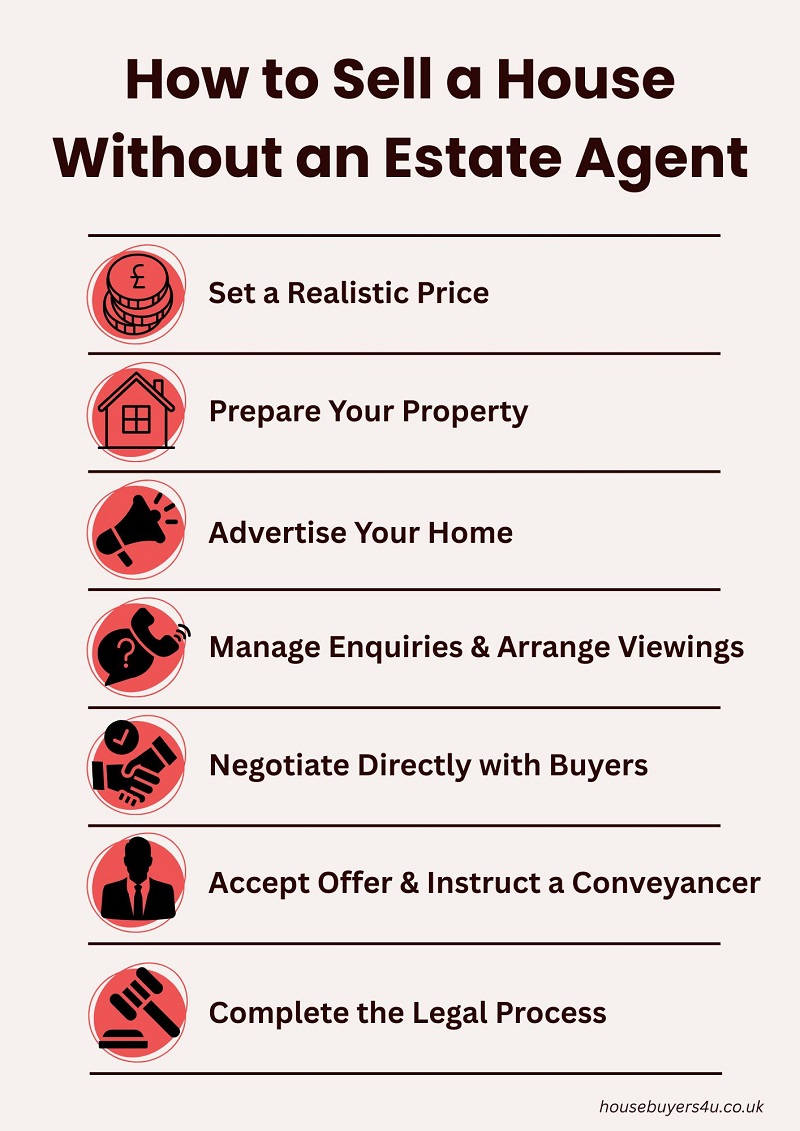 How to sell sell a house without an estate agent step by ste