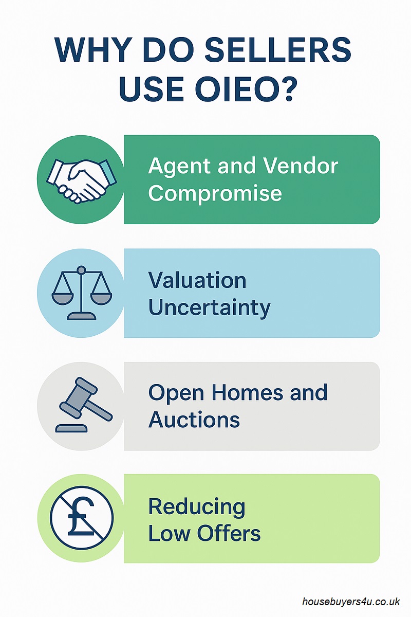 Why do sellers use oieo