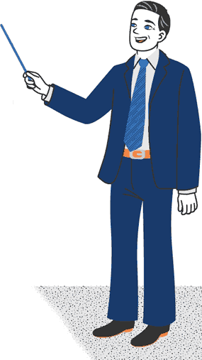 Agent pointing to report valuation