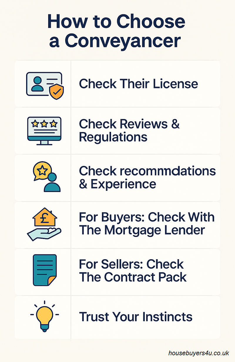 How to choose a conveyancer in the UK