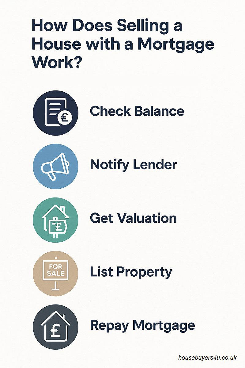 how to sell a house with a mortgage step by step