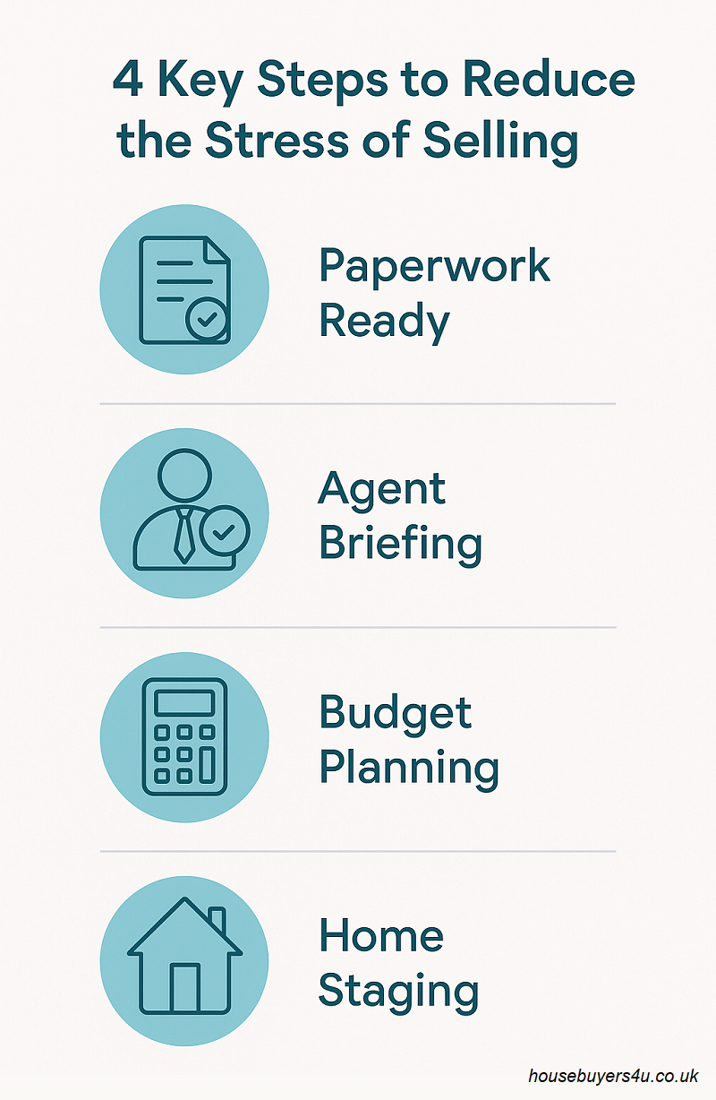 4 steps to reduce stress when selling a house