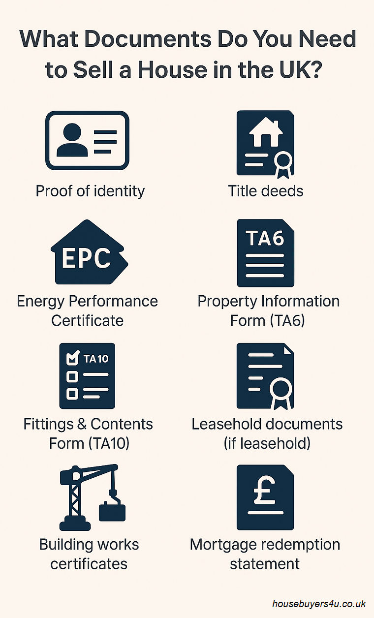 8 documents needed to sell your house